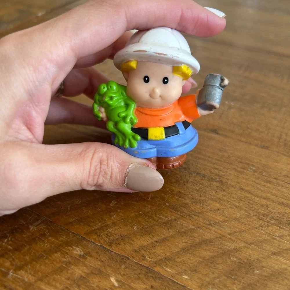 Fisher Price Little People zookeeper Eddie as is